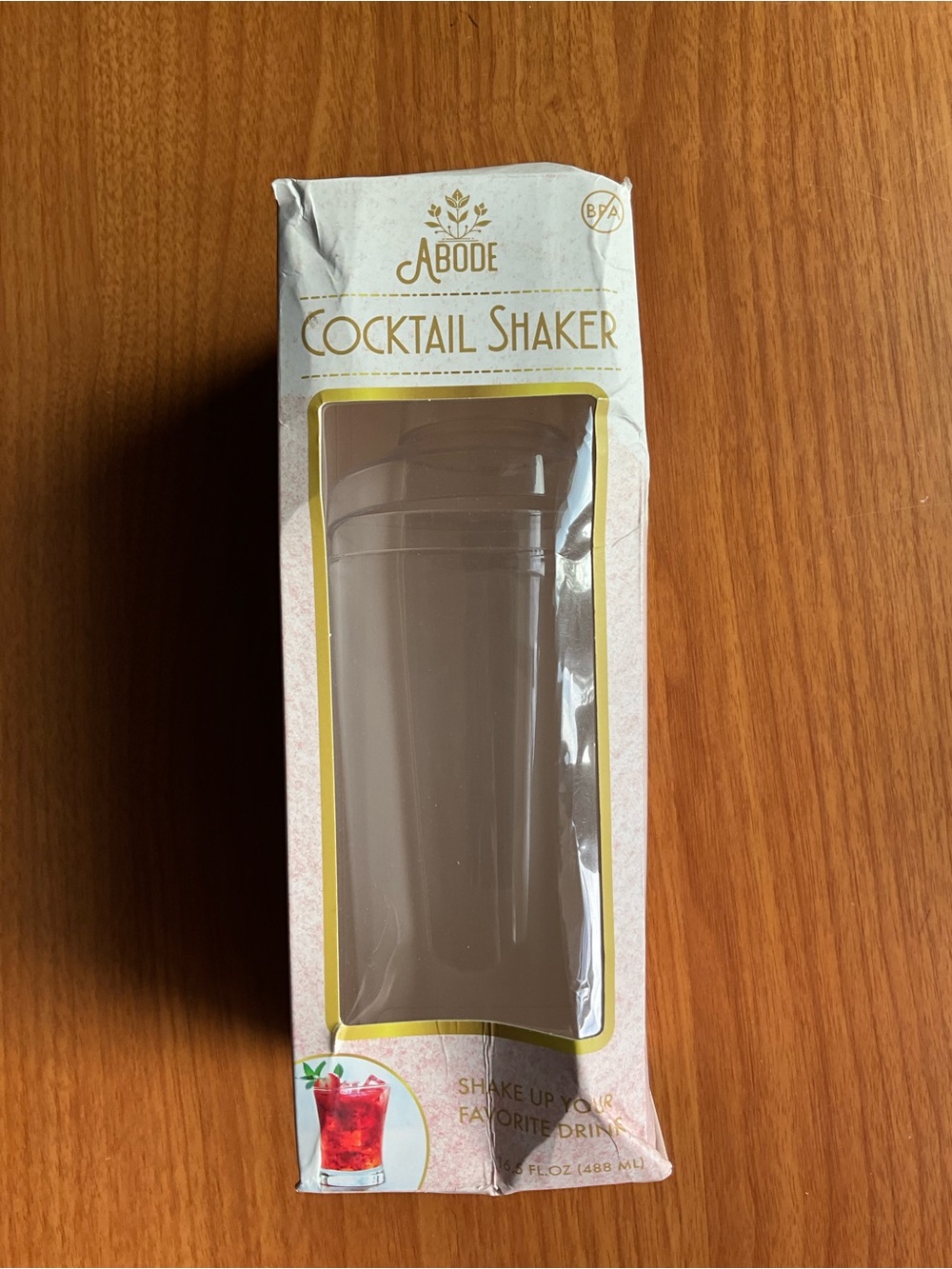 Abode Cocktail Shaker - Elegant Neutral Finish